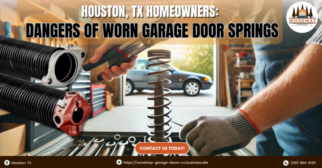 The Hidden Dangers of Worn Garage Door Springs 1 Woodway Garage Doors Co 3