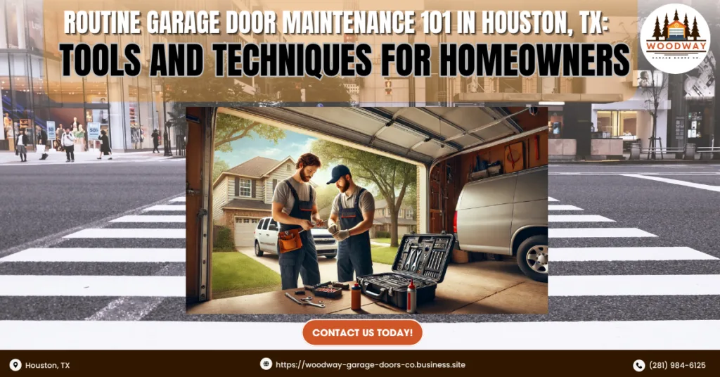 Routine Garage Door Maintenance 101 in Houston, TX: Tools and Techniques for Homeowners 1 Woodway Garage Doors Co 1 1