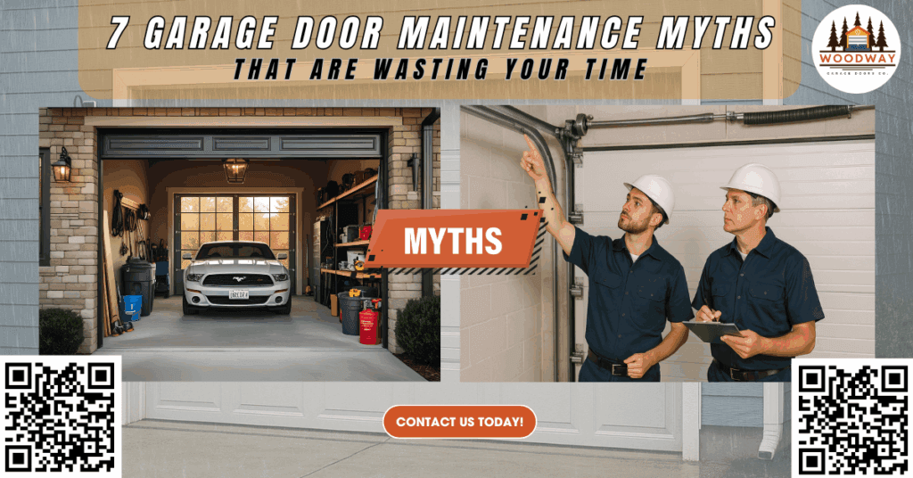 7 Garage Door Maintenance Myths That Are Wasting Your Time 7 7 Garage Door Maintenance Myths That Are Wasting Your Time - Woodway Garage Doors Co.