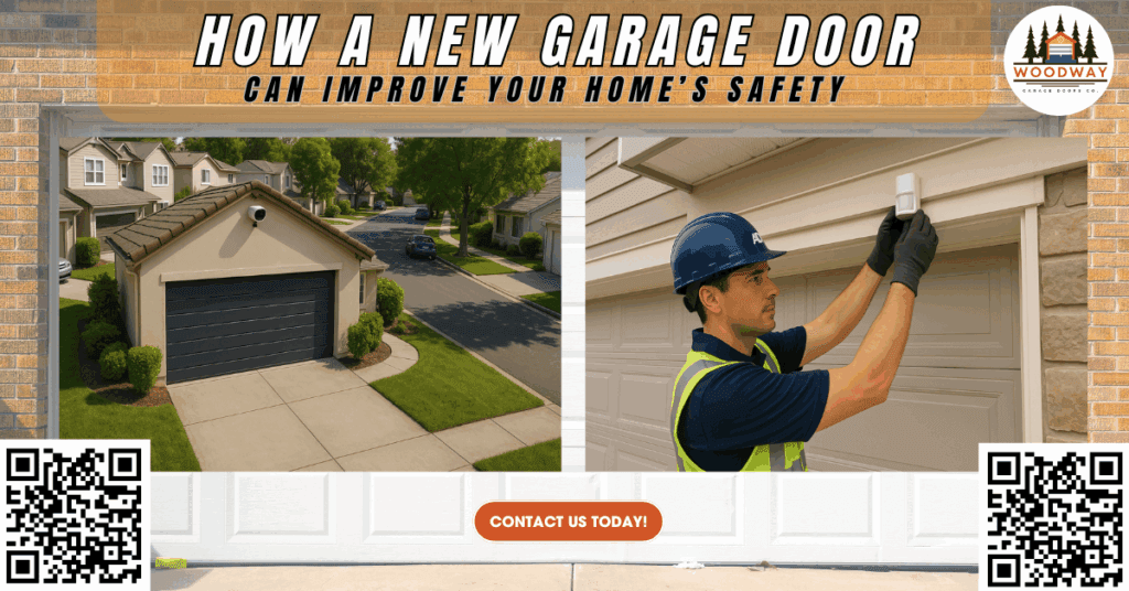 How a New Garage Door Can Improve Your Home’s Safety - Woodway Garage Doors Co.