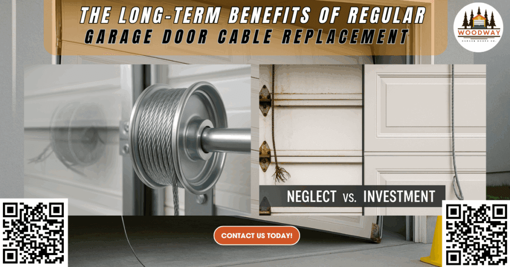 The Long-Term Benefits of Regular Garage Door Cable Replacement - Woodway Garage Doors Co.