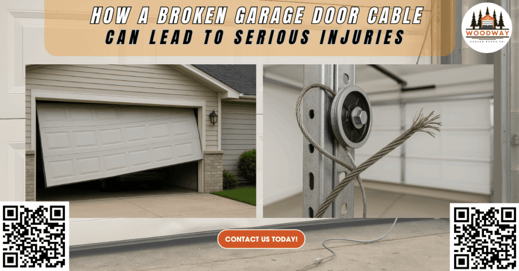 How a Broken Garage Door Cable Can Lead to Serious Injuries - Woodway Garage Doors Co.
