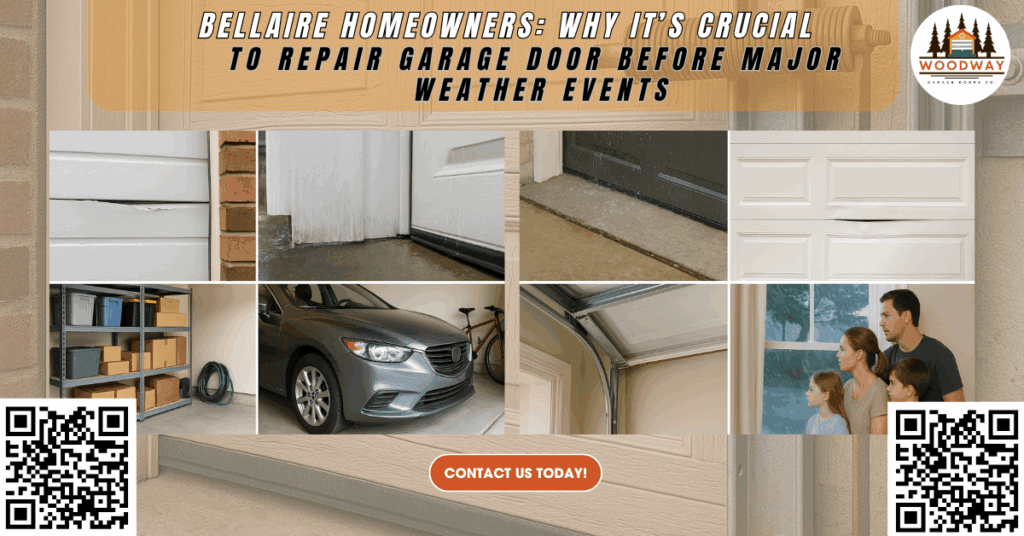 Bellaire Homeowners: Why It’s Crucial to Repair Garage Door Before Major Weather Events 1 Bellaire Homeowners: Why It’s Crucial to Repair Garage Door Before Major Weather Events