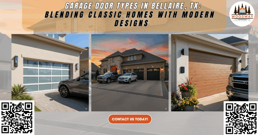 Garage Door Types in Bellaire, TX: Blending Classic Homes With Modern Designs - Woodway Garage Doors Co.
