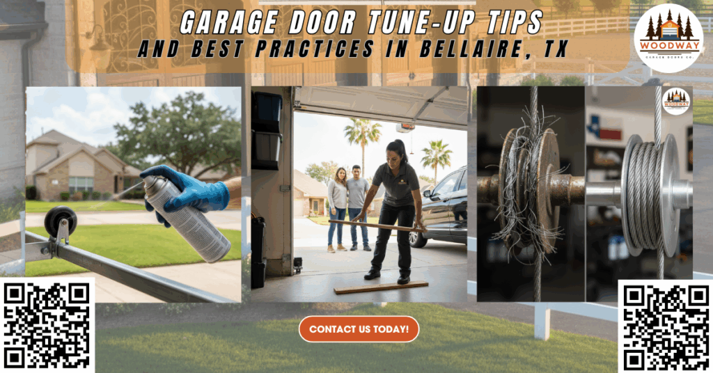 Garage Door Tune-Up Tips and Best Practices in Bellaire, TX 1 Garage Door Tune-Up Tips and Best Practices in Bellaire, TX - Woodway Garage Doors Co.